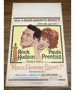 “Man’s Favorite Sport?” (1964) Original US Window Card Movie Poster 14x2... - $1,038.61 MXN