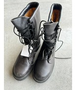 New 1993 USGI Black Leather Cold Weather Steel Toe Combat Boots - Size 7... - $96.18 CAD