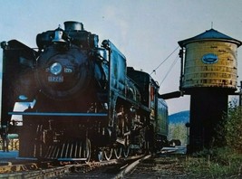 Railroad Postcard Steamtown USA 1278 Locomotive Train Audio Visual Water Tank - £10.63 GBP