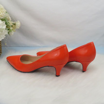 New Arrival Orange women wedding shoes Bridal High heels shoes ladies big size p - £57.58 GBP