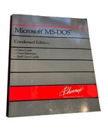 Vintage Microsoft MS-DOS Condensed Edition 1987 Phoenix Computer Products - $44.55