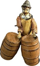 Antique Ferdinand Martin Wind-Up Barrel Roller Tin Toy - £1,443.99 GBP