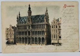 Belgium Brussels Bruxelles La Maison du Roi House of the King c1900 Postcard K19 - £7.81 GBP