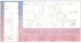 Vintage Jon Spencer &#39;Blues&#39; Explosion Concert Ticket Stub November 2 1996 - $34.15