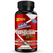 Male Enhancement, Male Supplement, Test Booster 4 Stamina Testoxzen Ultra 30 Cap - £15.68 GBP