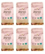 Lot 6 x SALT84 Himalayan Pink Salt Fine Grain Vegan Kosher Halal 1 LB/Ba... - £29.71 GBP