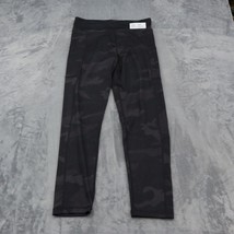 Aeropostale Pants Womens L Black Camouflage Stretchable High Waist Pull On - $25.72