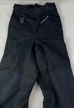 Vintage Patagonia Ski Pants Women&#39;s 6 Black Winter Ski Snow Pants Full Side Zip - £31.96 GBP