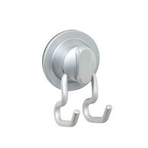 Zenna Home NeverRust Power Grip Pro Dual Mount Suction Hook in Satin Chrome - £5.44 GBP