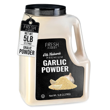 Bulk 5 LB Premium Garlic Powder - Kosher Certified Non-Gmo Ground Garlic Spice B - £26.73 GBP