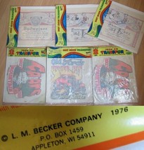 X6 NEW OLD STOCK! 1974 1976 Iron On Transfer lot 70s FORD HOTROD COORS B... - £67.01 GBP