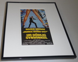For Your Eyes Only Framed 11x14 Repro Poster Display Roger Moore James Bond - £27.21 GBP