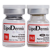 LipoDermis - Si-Tox Peel &amp; Rejuvenation System:Powder TA3(1g) + Solution TB(5ml) - £26.75 GBP