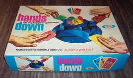 Vintage 1964 IDEAL HANDS DOWN Slapping Family Board Game COMPLETE 1960&#39;s - £23.35 GBP
