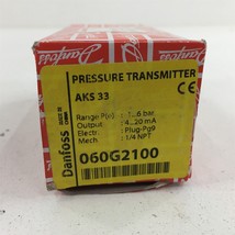 Danfoss 060G2100 Pressure Transmitter AKS33 - $299.99