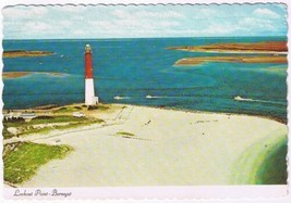 Postcard Lookout Point Barnegat Lighthouse Barnegat New Jersey - £3.10 GBP