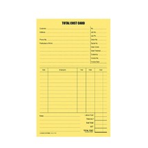 Zions Total Cost System Cards (100pk) - £37.07 GBP