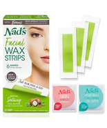 Facial Wax Strips - Hypoallergenic All Skin Types - Facial Hair Removal ... - $196.21 MXN