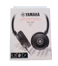 Yamaha HPH-100 Closed-Back Headphones - Black - £51.25 GBP
