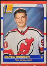 1990 Score Martin Brodeur RC #439 New Jersey Devils - $3.99