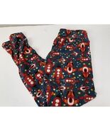 LuLaRoe OS Leggings-Vintage Retired Rockets Stars Colorful Retro - $30.89 CAD