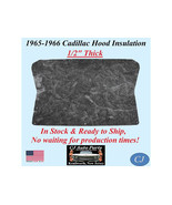 REM 1965-1966 CADILLAC HOOD INSULATION PAD - 1/2&quot; THICK - IN STOCK - £86.29 GBP