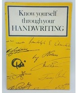 Know Yourself Through Your Handwriting sc Jane Paterson 1978 Reader&#39;s Di... - $13.47 CAD