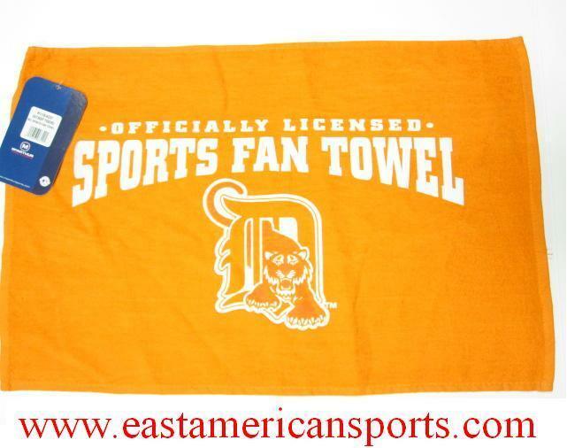Detroit Tigers MLB 16 x 25 Golf Sports Fan Towel Rally Bath Orange Baseb... - $6.99