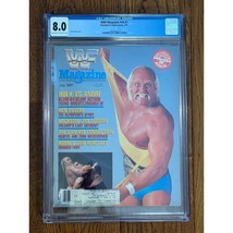 WWF Magazine July 1987 CGC 8.0 Hulk Hogan Vintage Wrestling Andre the Giant - $85.13