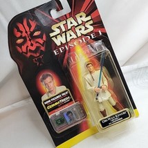 Hasbro Star Wars Episode 1 Obi-Wan Kenobi Jedi Duel Action Figure 1998 Commtech - £4.59 GBP