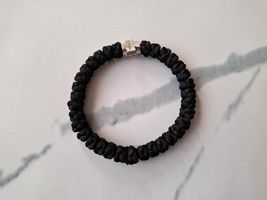 Black Orthodox Serbian Prayer Rope Bracelet - 33 Knots - €19,60 EUR