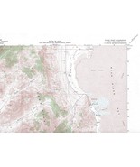 Pokes Point, Utah 1968 Vintage USGS Topo Map 7.5 Quadrangle - Shaded - £18.87 GBP