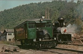 Buffalo Creek &amp; Gauley Railbus A At Swansdale West Virginia 1963 Postcard - $4.79