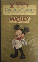 Walt Disney Home Video Cartoon Classics Limited Gold Edition Mickey Mouse VHS - £33.02 GBP