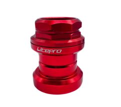 London Craftwork Aluminium Threaded Headset for BROMPTON in RED - $42.74