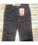 NEW Levis Boys 510 Skinny Fit Performance Jeans. Size 14 Reg 28x28 Black. C - $413.77 MXN