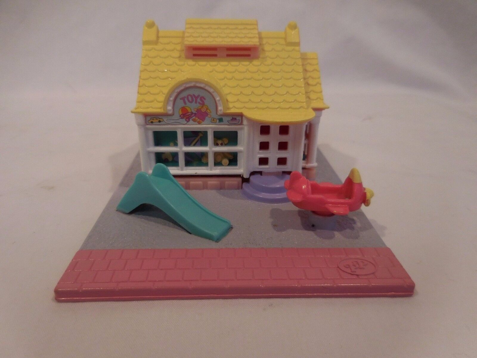 Primary image for Polly Pocket Bluebird 1993 Tiny World Vintage Pollyville Toy Shop rare 