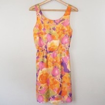 W118 By Walter Baker | Orange Watercolor Floral Dress, size XS - £37.29 GBP