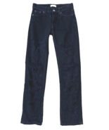 Zara Destroyed Rip All Over Jeans Black ( US 2 ) - $746.72 MXN