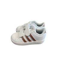 Adidas Infant Baseline CMF Sneakers White/Copper DB2755 Size 6K - $16.76