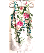 Eliza J Sleeveless Womens 10 Zipper Back Magnolia Flowers Lined Dress - €38,25 EUR