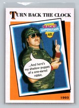 Sgt. Slaughter #12 2016 Topps WWE Heritage Turn Back the Clock - £1.55 GBP