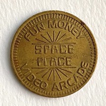 Space Place Fun Money Video Arcade Game Amusement No Cash Value Token Coin - $5.99