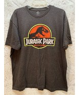 Jurassic Park T-Shirt Black/Dark Gray Graphic T-Shirt Extra Large Unisex - £11.68 GBP