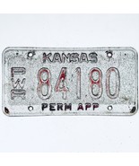  United States Kansas Permanent Power Unit License Plate PWR 84180 - £14.87 GBP