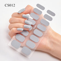 Full Size Nail Wraps Stickers Manicure 3D Strips CA Model #CS012 - $4.40