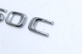 10-13 LEXUS IS250C REAR TRUNK LID CHROME EMBLEM BADGE LOGO LETTERING Q6333 image 3