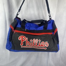 Vintage Nasco PHILADELPHIA PHILLIES Duffle Bag MLB Baseball 20&quot;x12&quot;x9&quot; - £36.44 GBP