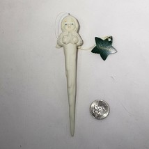 Department 56 Snowbabies Bisque Porcelain Icicle Ornament My First Star w Tag - £5.94 GBP