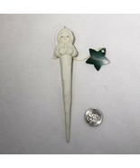 Department 56 Snowbabies Bisque Porcelain Icicle Ornament My First Star ... - $7.95